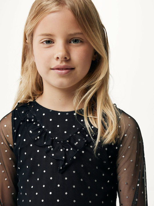 Children's Dress Tulle Black