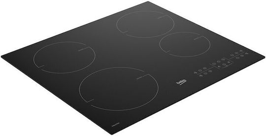 Beko Plită cu Inducție Autonom cu Funcție de Blocare 59x52εκ.