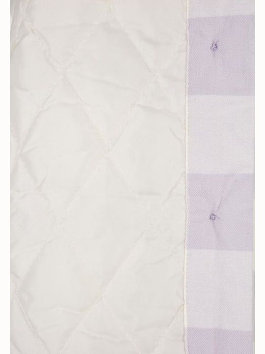 Дамско Проверено White Sand/Soft Lilac Overshirt Oversized