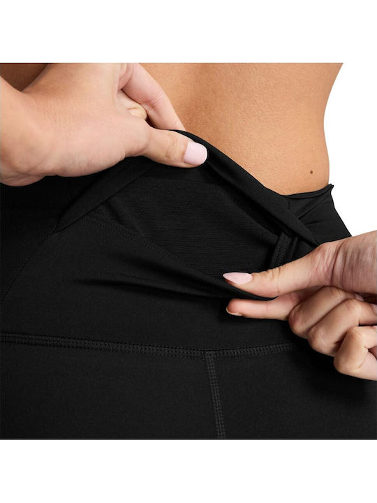Dri-Fit Swoosh Running Women's Cropped Leggings Black
