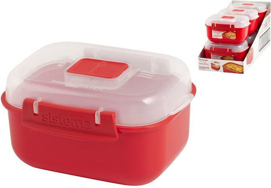 Sistema Δοχείο Φαγητού Κόκκινο 525ml