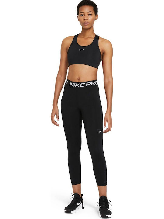 Pro 365 Women's Cropped Training Legging High Waisted Dri-Fit Black
