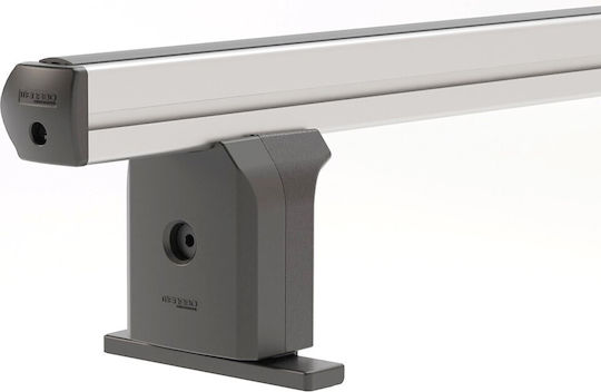 Menabo 125cm. (with Roof Rack Legs) Silver