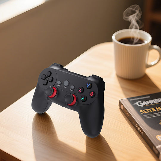 XO 249-0255 Безжичен Геймпад за Android / PC / PS3 Черен