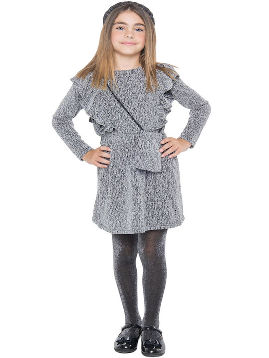 Children's Dress Set with Accessories Silver