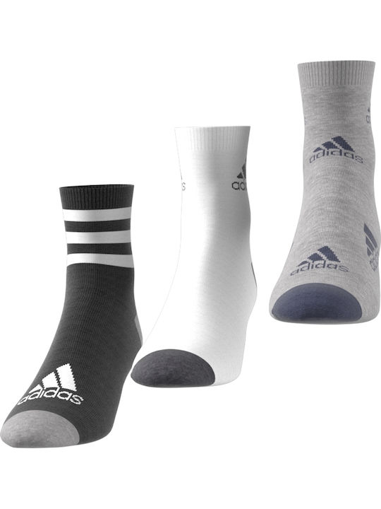 adidas Kids' Socks Knee-High Performance Black 3 Pairs