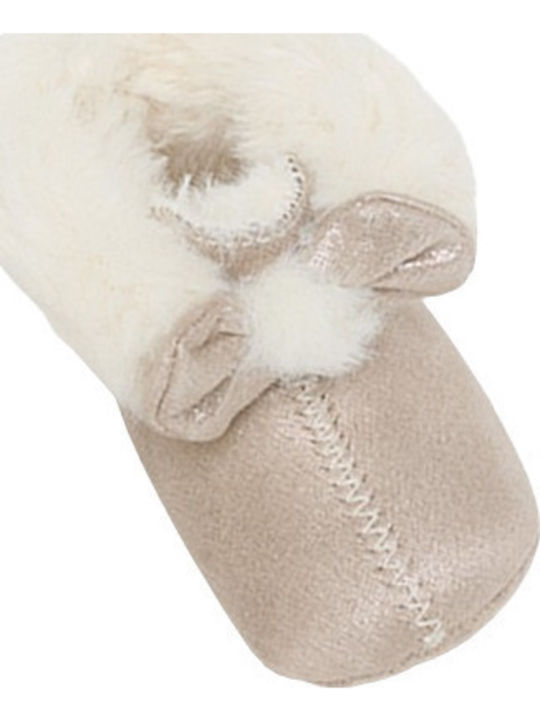 Mayoral Baby Booties Tabac Brown
