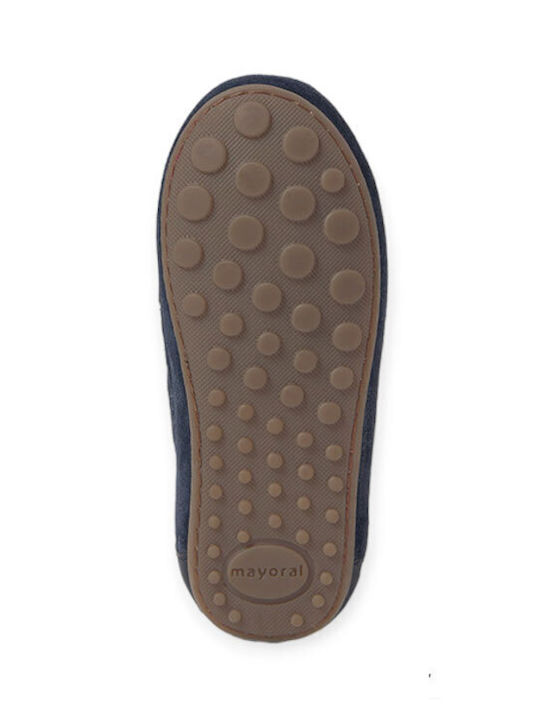 Suede Παιδικά Μοκασίνια Navy Μπλε