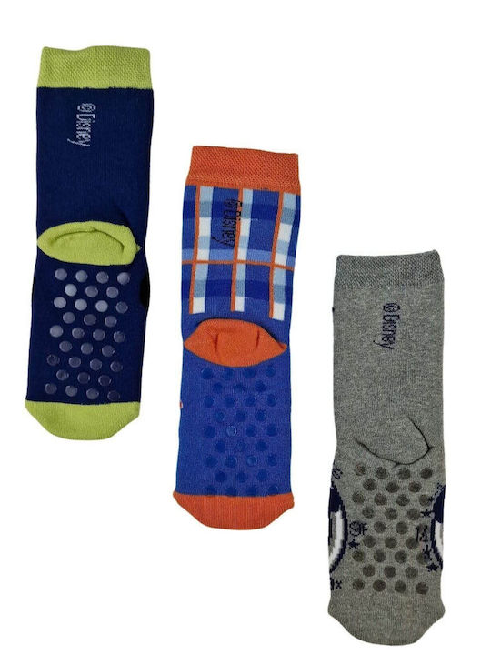 Disney Kindersocken Rutschfest Mickey Mouse Bunte 3 Paar