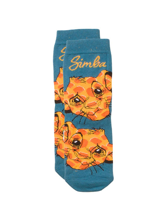 Disney Kids' Socks Knee-High Lion King Colorful 3 Pairs