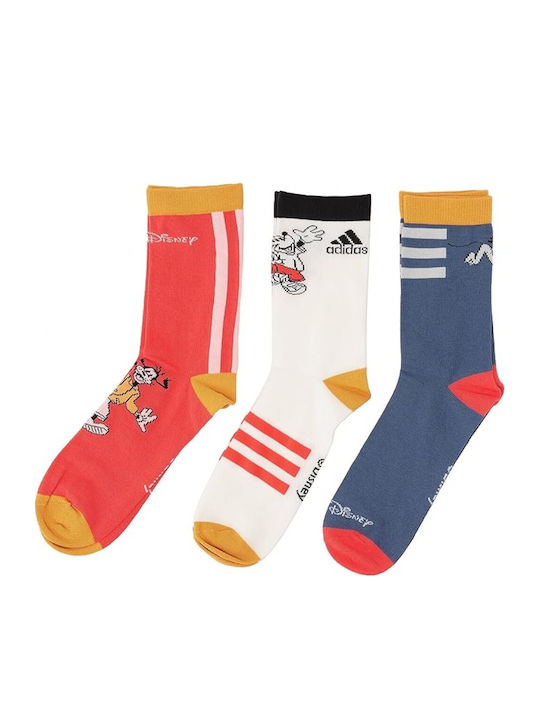 adidas Șosete pentru Copii Performance Multicolore 3 Perechi