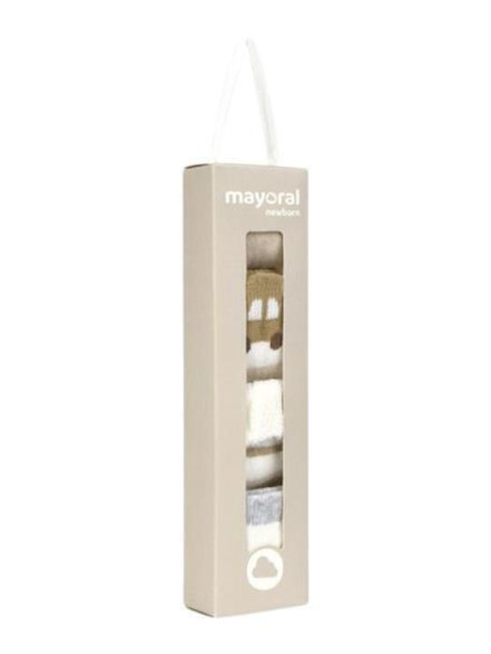 Mayoral Детски чорапи Dark Beige 4 Чифта