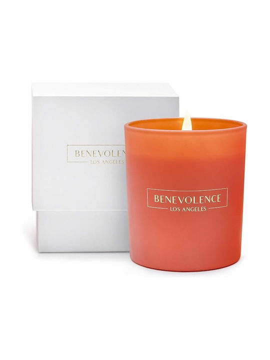 Benevolence LA Lumânare Aromatică din Soia în Borcan cu Miros de Rose