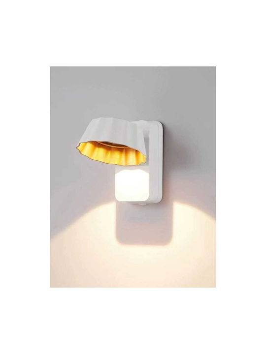 Lightplanet Modern Lumină de Perete cu LED Integrat Gri