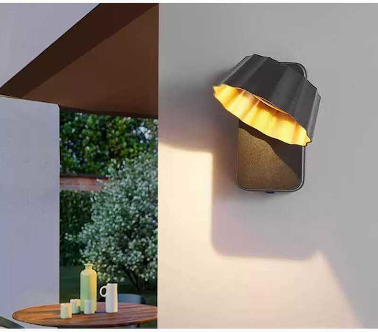 Lightplanet Modern Lamp Wall with Integrated LED Gray