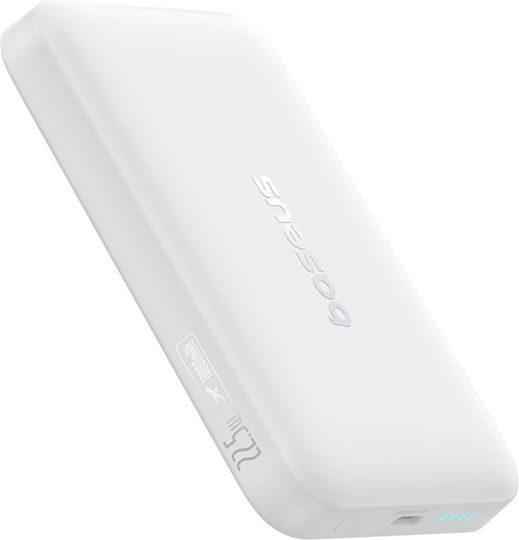 Baseus EnerFill FM11 MagSafe Power Bank 10000mAh 22.5W με Θύρα USB-C Power Delivery Λευκό
