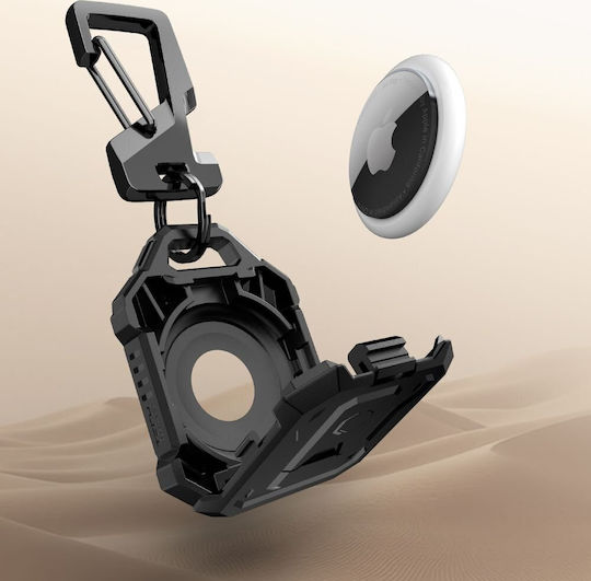 Tech-Protect Kevlar Pro Case for AirTag in Black color