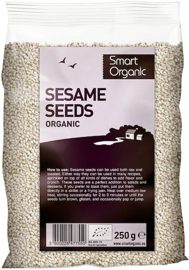 Органични Цели Сусамови Семена 250г Smart Organic