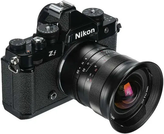 7artisans Cadru complet Obiectiv Foto 14mm f/2.8 Unghi larg pentru Montura Nikon Z Black