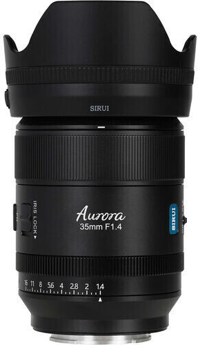 Sirui Camera Lens Aurora 35mm f/1.4 Wide Angle for Leica L Mount Black