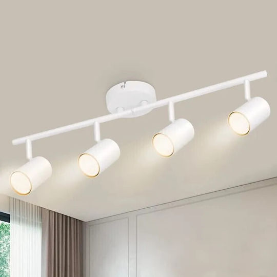 Lightplanet Spot cu 4 Lumini în Culoare Alb