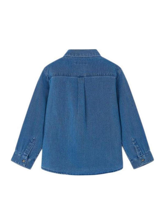 Kids Shirt Long Sleeve Denim Jean