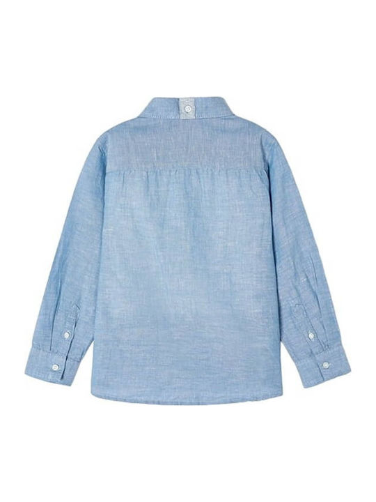 Kids Shirt Long Sleeve Linen Thalassie