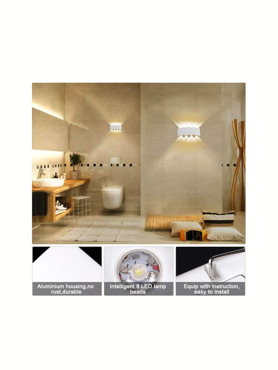 Lightplanet Lumină de exterior montată pe perete LED IP54
