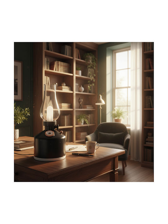 Lustră Decorativă Lumânare Negru