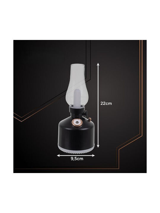 Lustră Decorativă Lumânare Negru