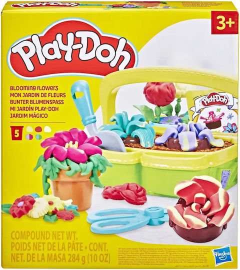 Hasbro Play-Doh Plasticine Blooming Garden Game Set For Ages 3+