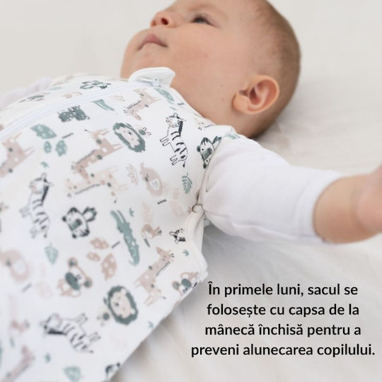 Kidizi Frühlingshaft Schlafsack 1 Tog Safari Giraffe