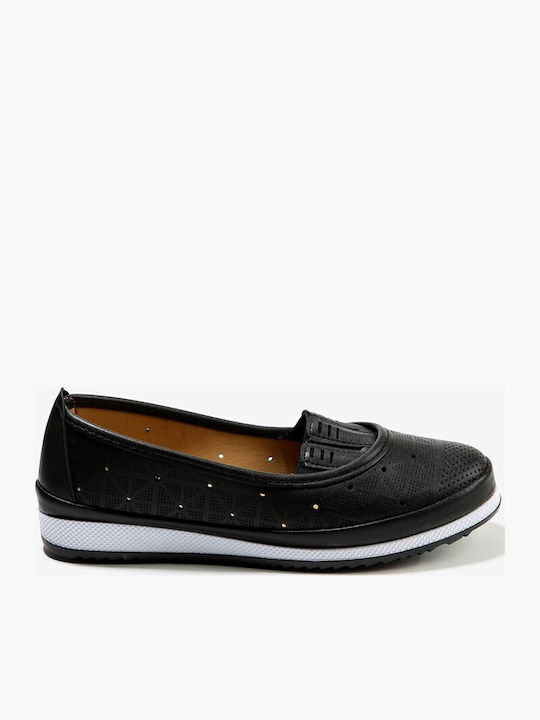 Women's Moccasins in Black Color