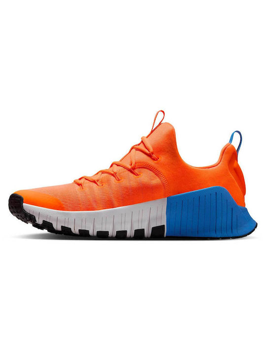 Free Metcon 6 Men's Sport Shoes Crossfit Orange