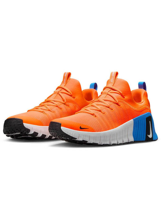 Free Metcon 6 Men's Sport Shoes Crossfit Orange