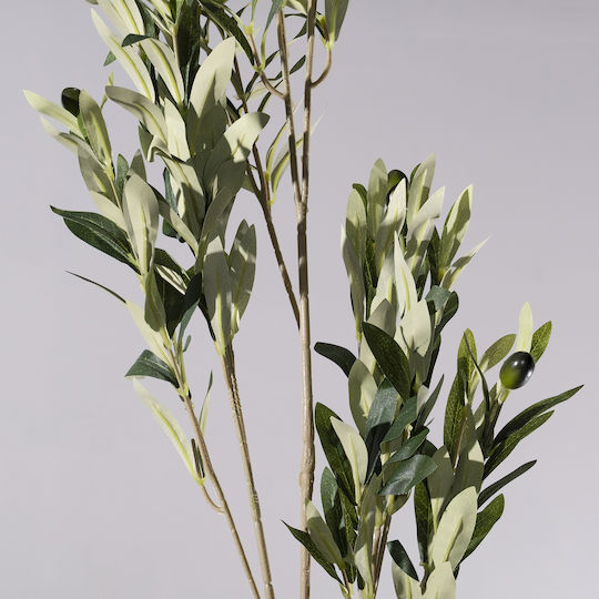 Artificial Decorative Branch Olive Green 98cm Supergreens
