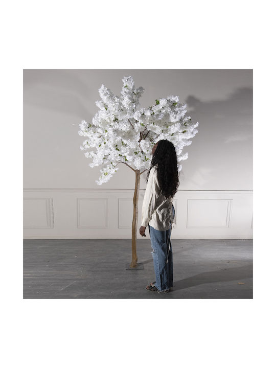 Spacegreen Künstlicher Kirschbaum Weiß 270 cm