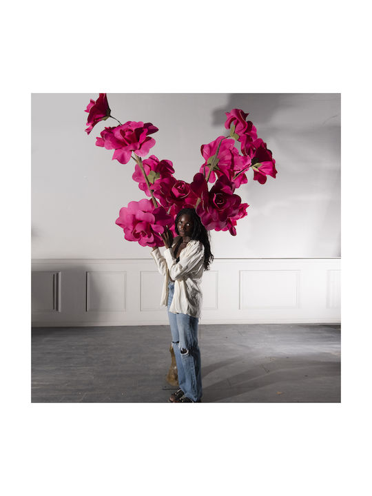Spacegreen Künstlicher Baum Rose Giga Fuchsien 300 cm