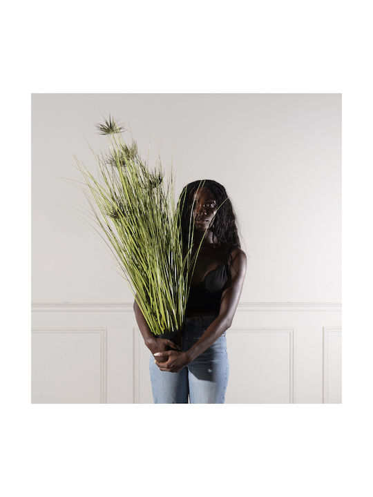 Spacegreen Artificial Plant Grass Papyrus Green 120 Cm
