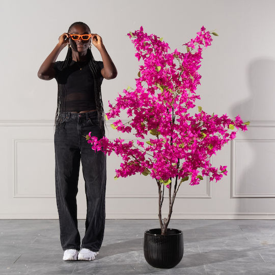 Arbore Artificial de Exterior Bougainvillea Fuchsia 170cm Supergreens
