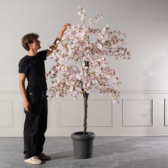 Künstlicher Baum für den Außenbereich Kirsche Rosa 220cm Supergreens