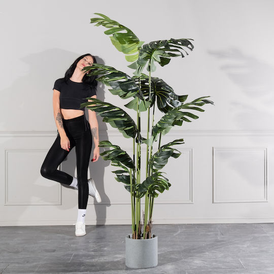 Künstlicher Baum für den Außenbereich Monstera Grün 210cm Supergreens