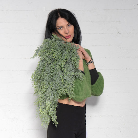 Dekorative künstliche Pflanze Farn Grün 80cm Supergreens
