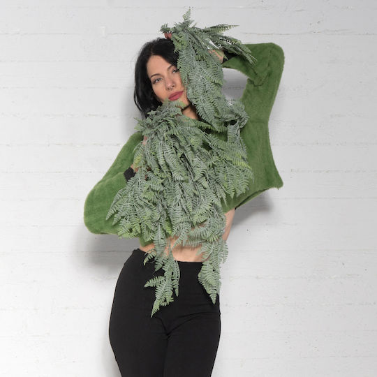 Dekorative künstliche Pflanze Farn Grün 80cm Supergreens