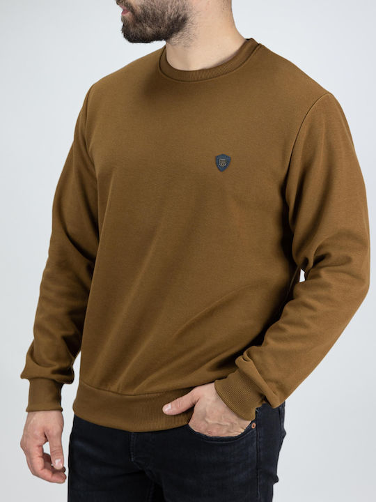 Langarmbluse Camel