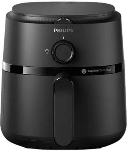 Philips Air Fryer 3.2lt Μαύρο NA110/00
