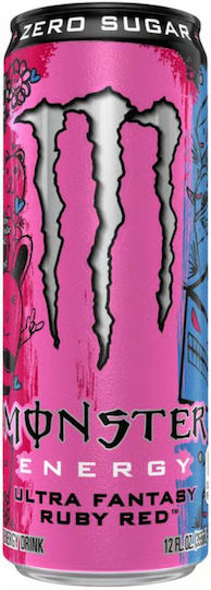 Monster Ultra Energy-Drink Fantasie Rubinrot mit Kohlensäure 500ml