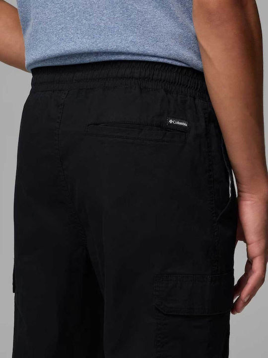 Trousers Cargo Elastic Black