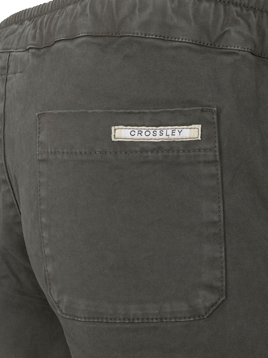 Trousers Elastic Brown/Grey