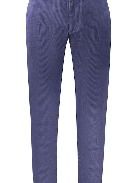 Pantalon Bărbați Elastic Albastru
